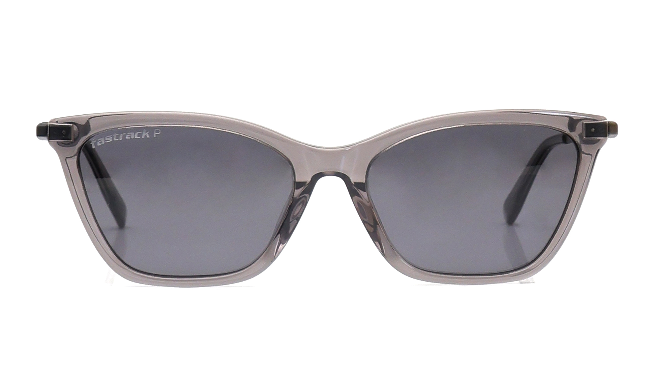 Image 1 of Grey CatEye Sunglasses for Women from Fastrack Available at Titan Eye+