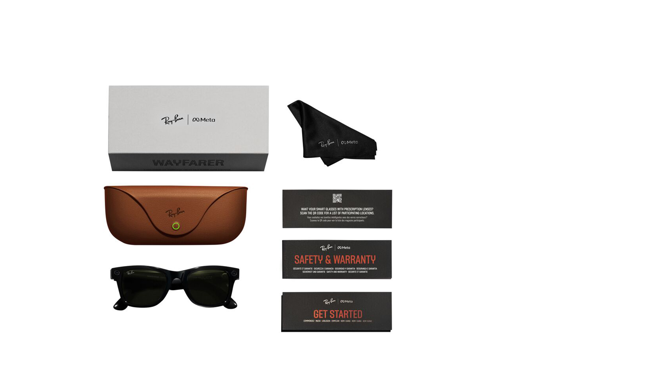 Image 3 of Green Square Rayban Meta AI Sunglasses for Men and Women from Rayban Available at Titan Eye+