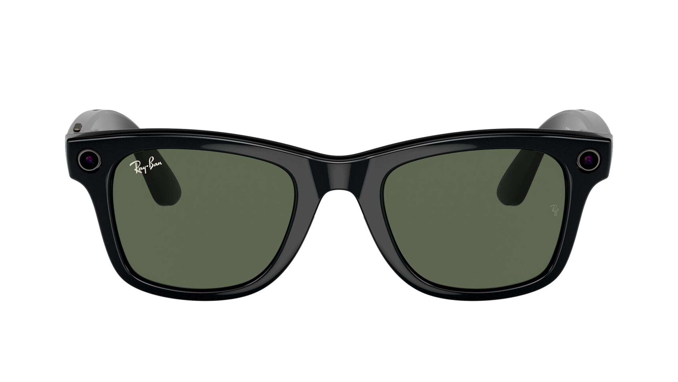 Image 1 of Green Square Rayban Meta AI Sunglasses for Men and Women from Rayban Available at Titan Eye+