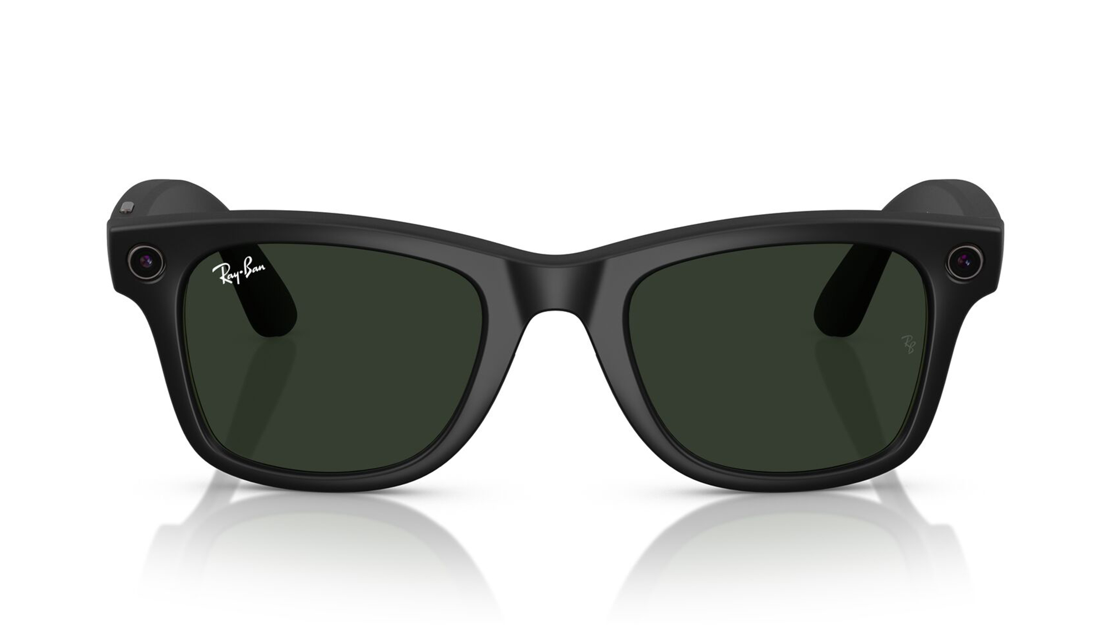 Image 1 of Green Square Rayban Meta AI Transition Lens Sunglasses for Men and Women from Rayban Available at Titan Eye+