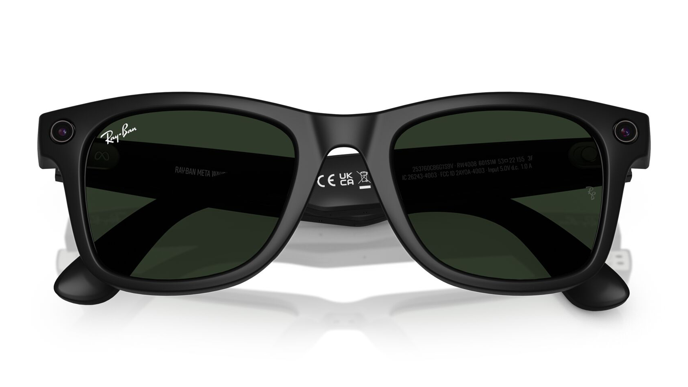 Image 3 of Green Square Rayban Meta AI Transition Lens Sunglasses for Men and Women from Rayban Available at Titan Eye+