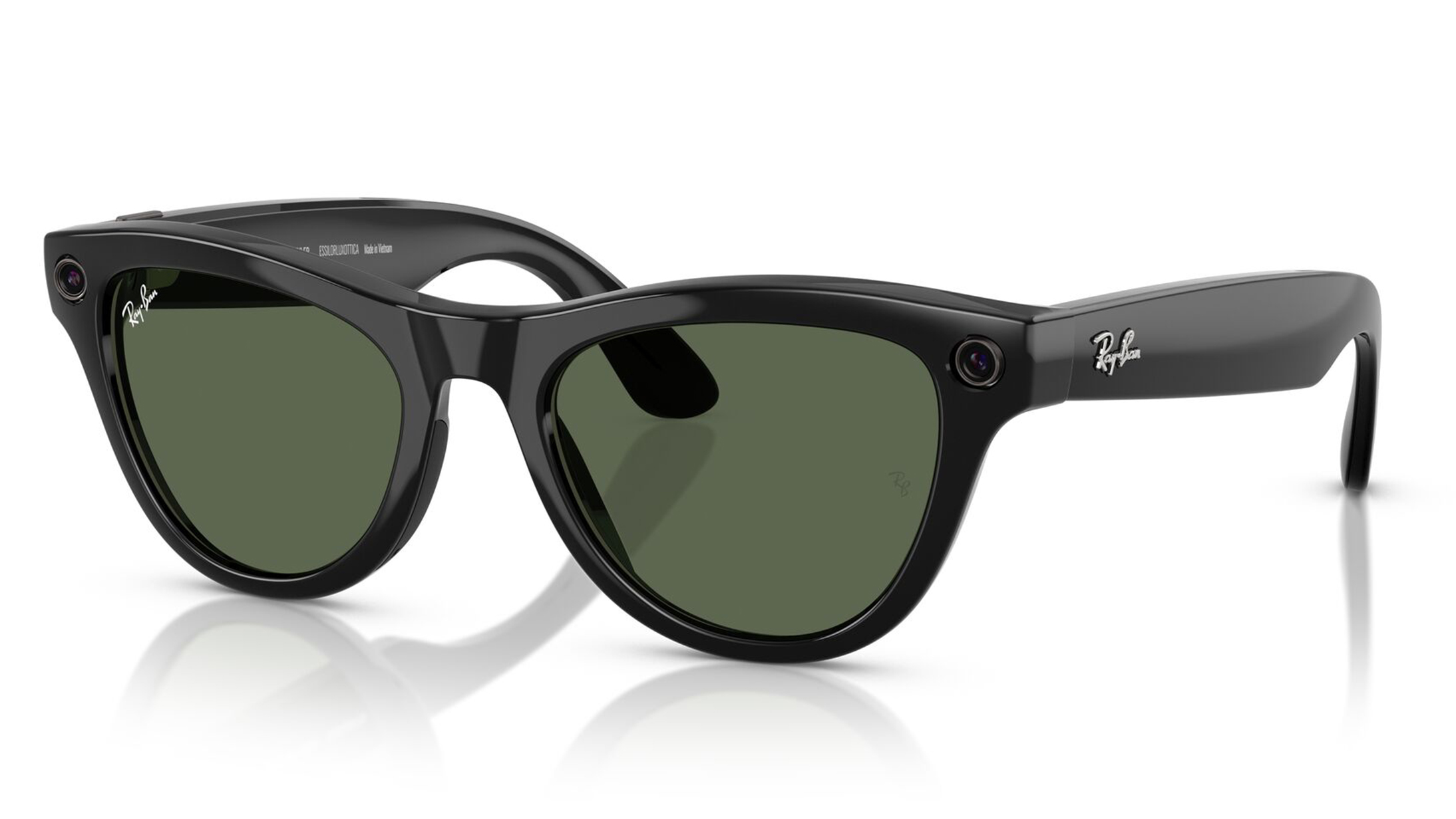 Green CatEye Rayban Meta AI Sunglasses for Men and Women