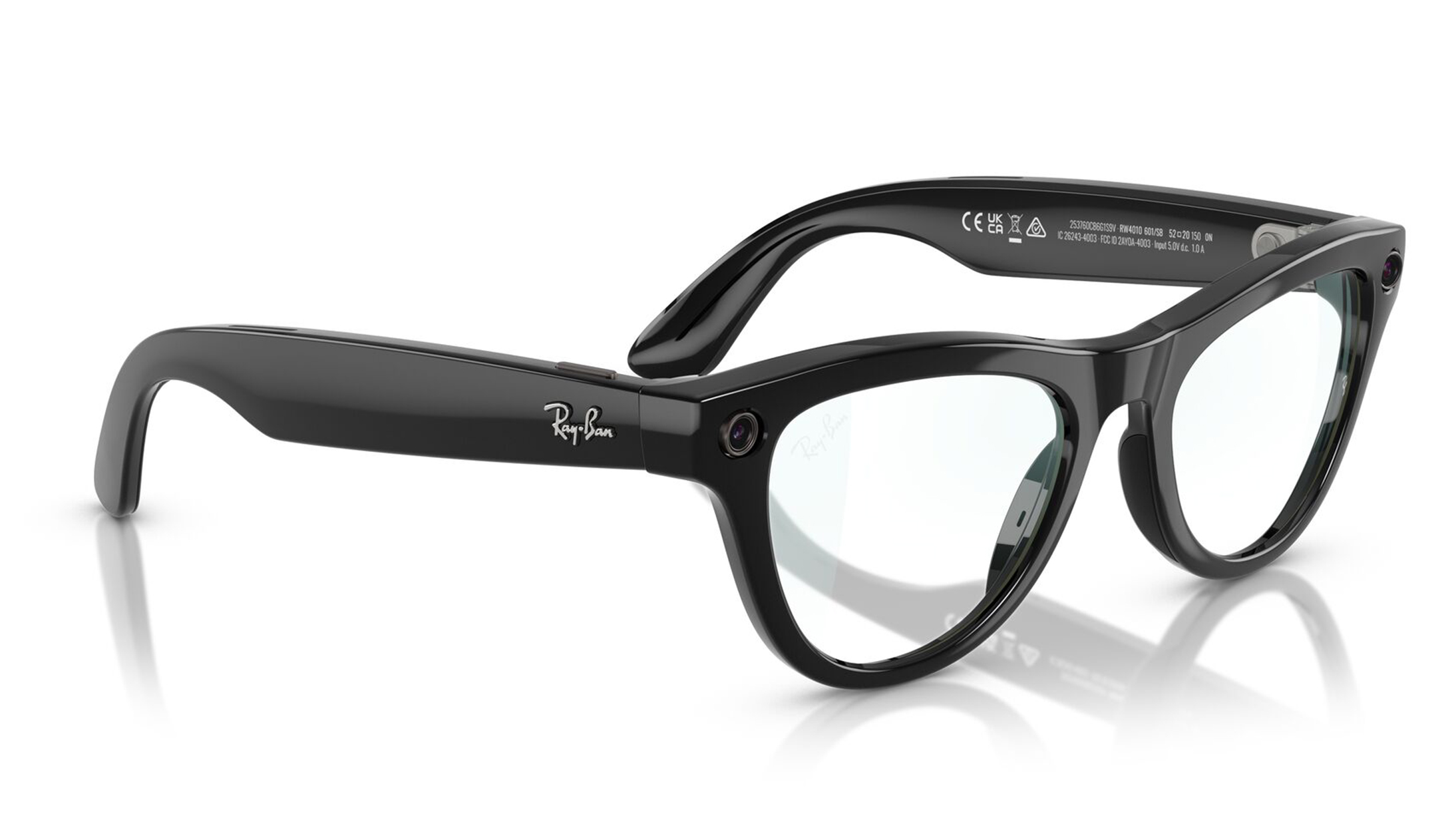Transparent CatEye Rayban Meta AI Sunglasses for Men and Women