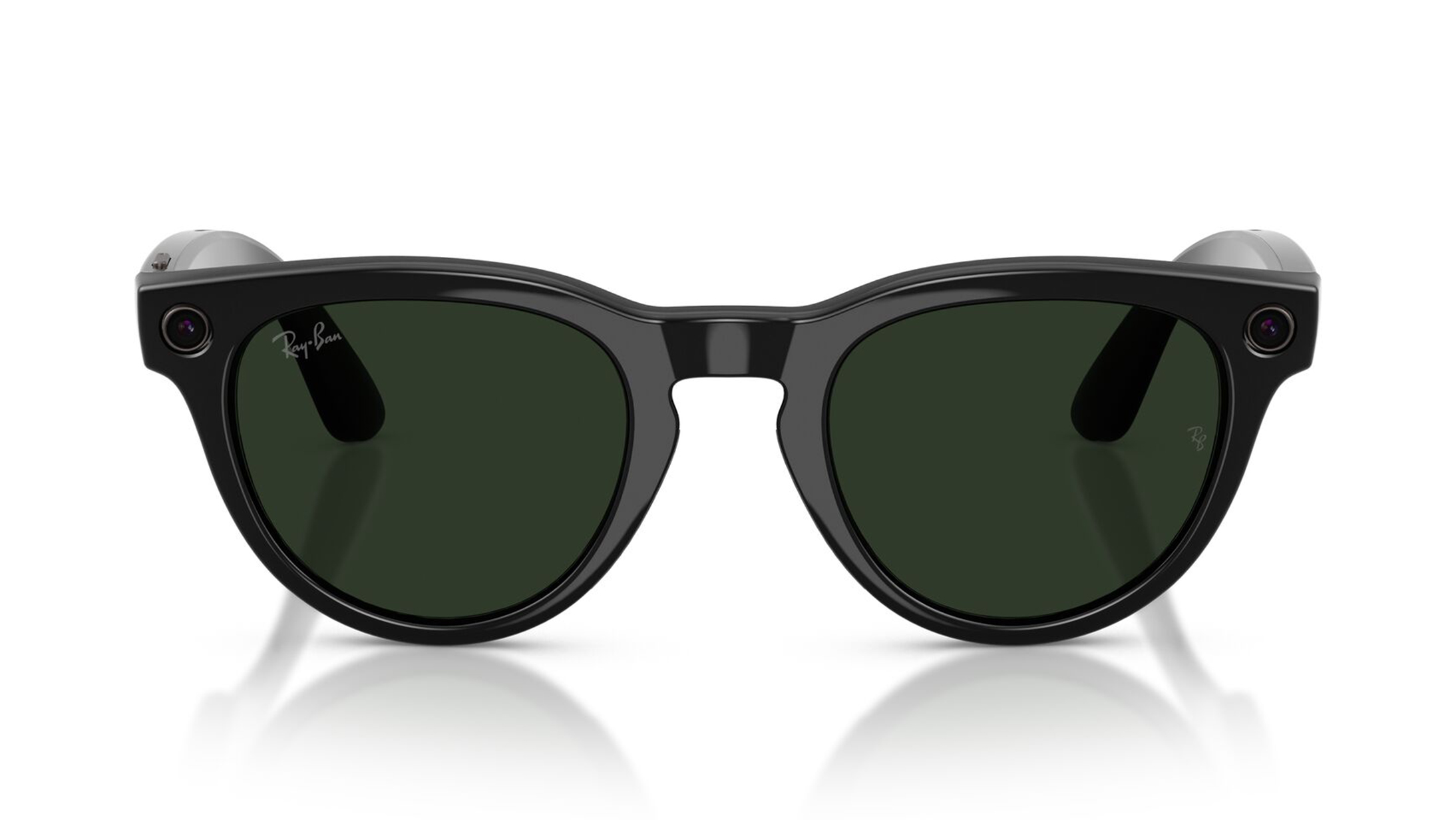 Image 1 of Green Round Rayban Gen 2 Transition Glasses for Men and Women from Rayban Available at Titan Eye+