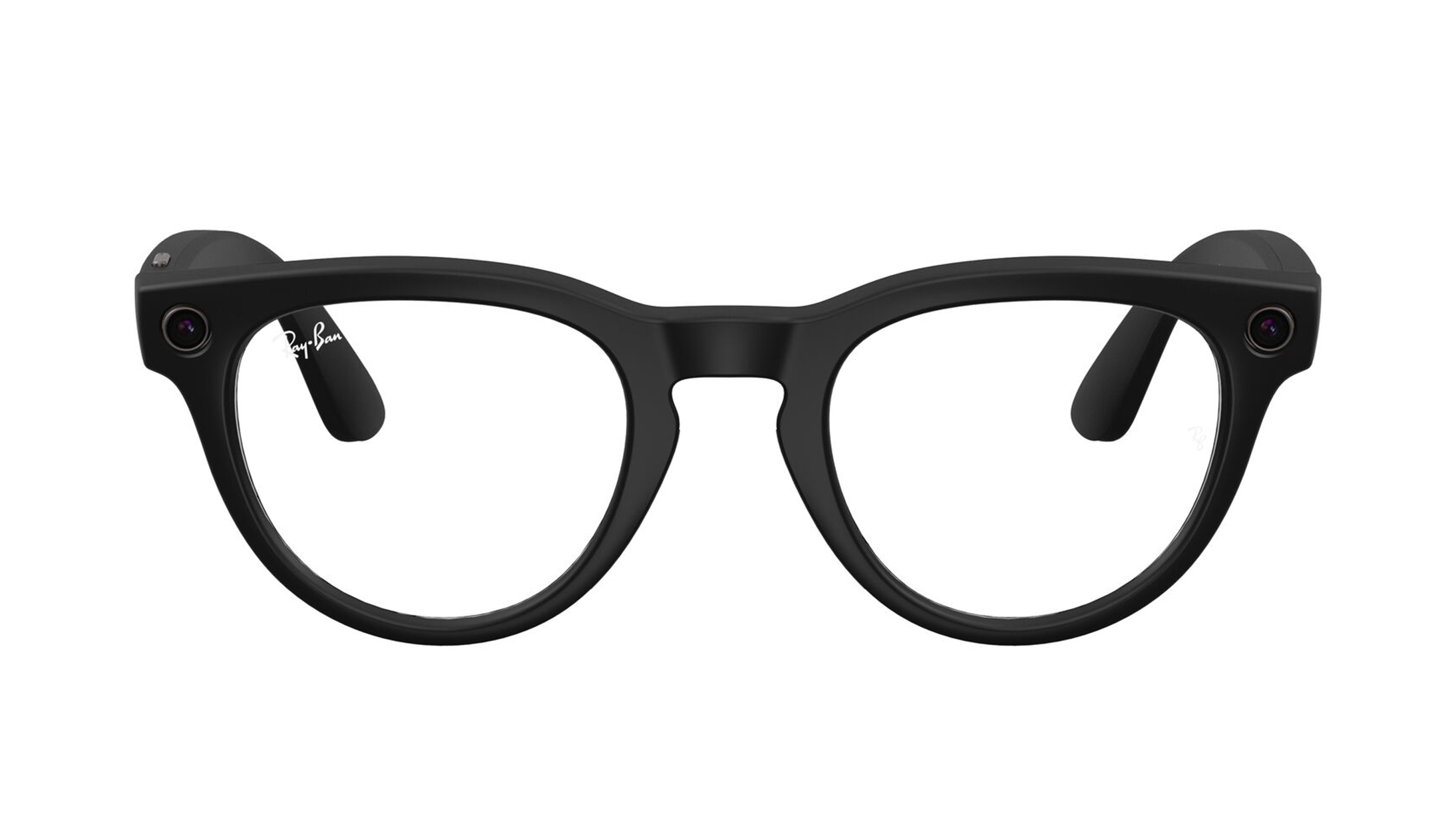 Image 1 of Transparent Round Rayban Gen 2  Glasses for Men and Women from Rayban Available at Titan Eye+
