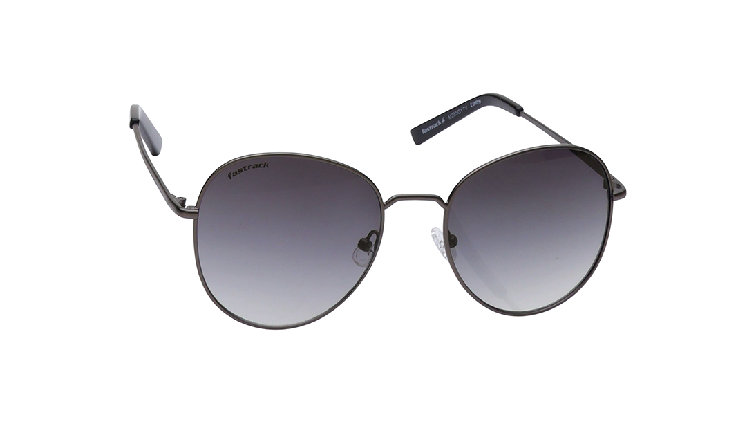 Grey Round Prescription Sunglasses