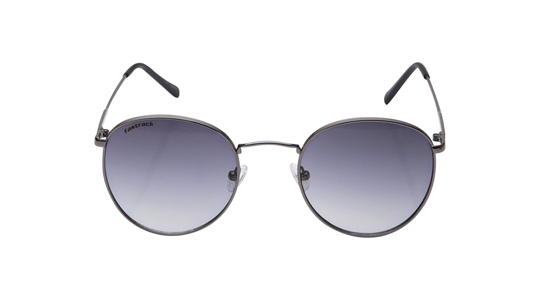 Image 1 of Purple Round Prescription Sunglasses from Fastrack Available at Titan Eye+
