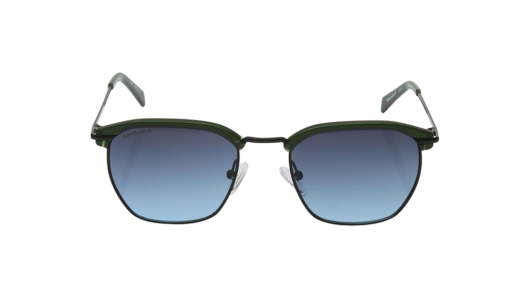 Image 1 of Green Square Prescription Sunglasses from Fastrack Available at Titan Eye+