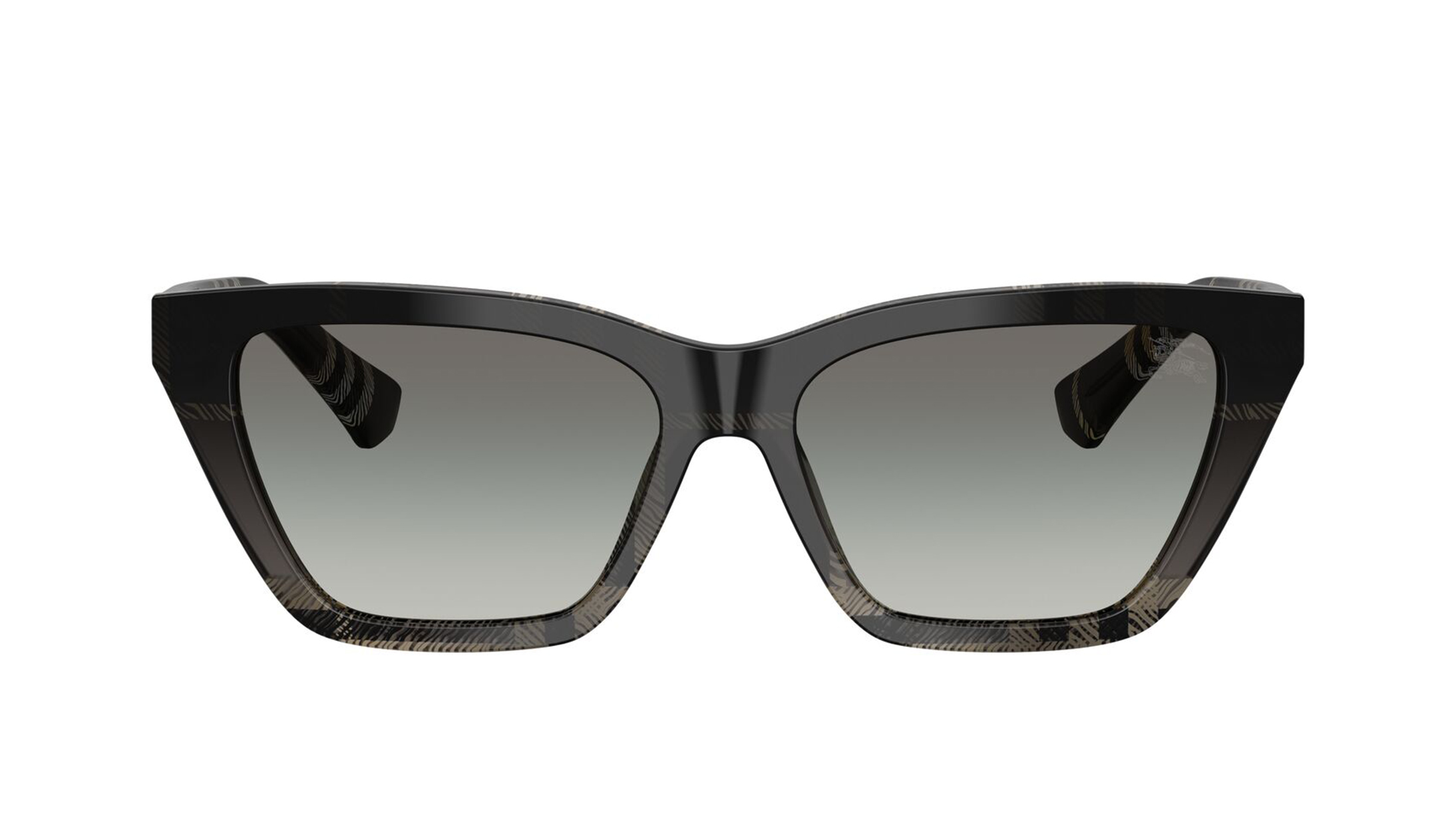Image 1 of Grey CatEye Sunglasses for Women from Burberry Available at Titan Eye+