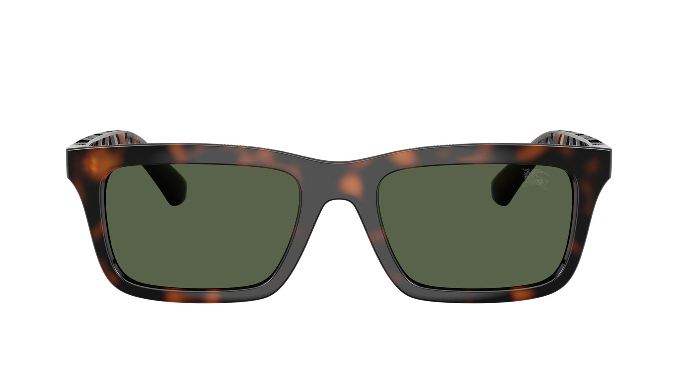 Image 1 of Grey Rectangle Sunglasses for Men from Burberry Available at Titan Eye+