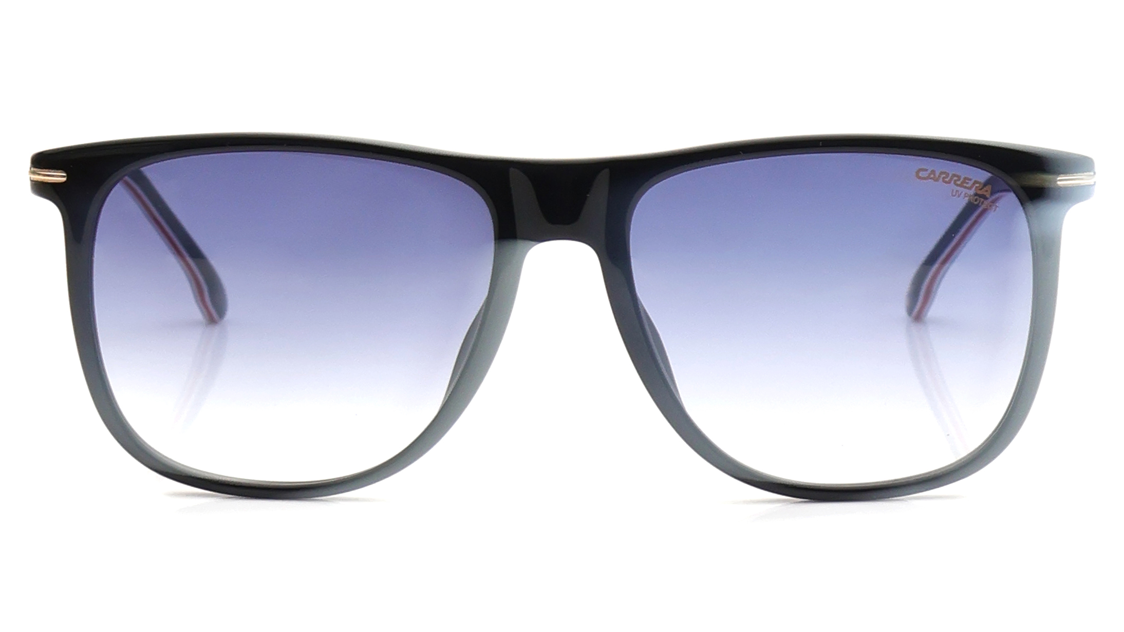 Image 1 of Blue Rectangle Eyeglasses for Men from Carrera Available at Titan Eye+