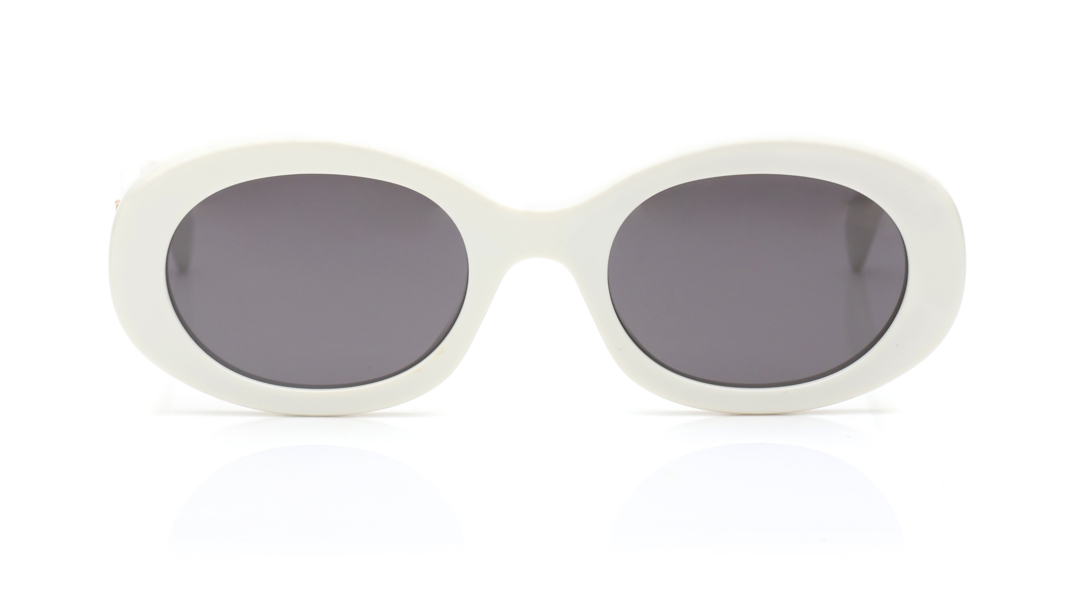 Image 1 of Grey Round Sunglasses for Women from Celine Available at Titan Eye+