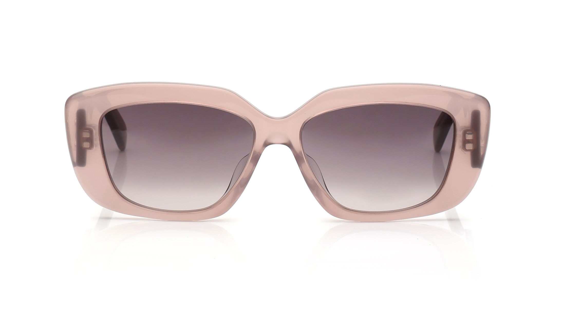 Image 1 of Grey Rectangle Sunglasses for Women from Celine Available at Titan Eye+