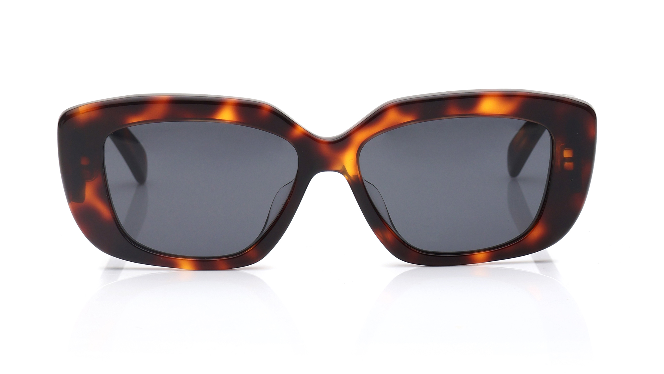 Image 1 of Black Rectangle Sunglasses for Women from Celine Available at Titan Eye+