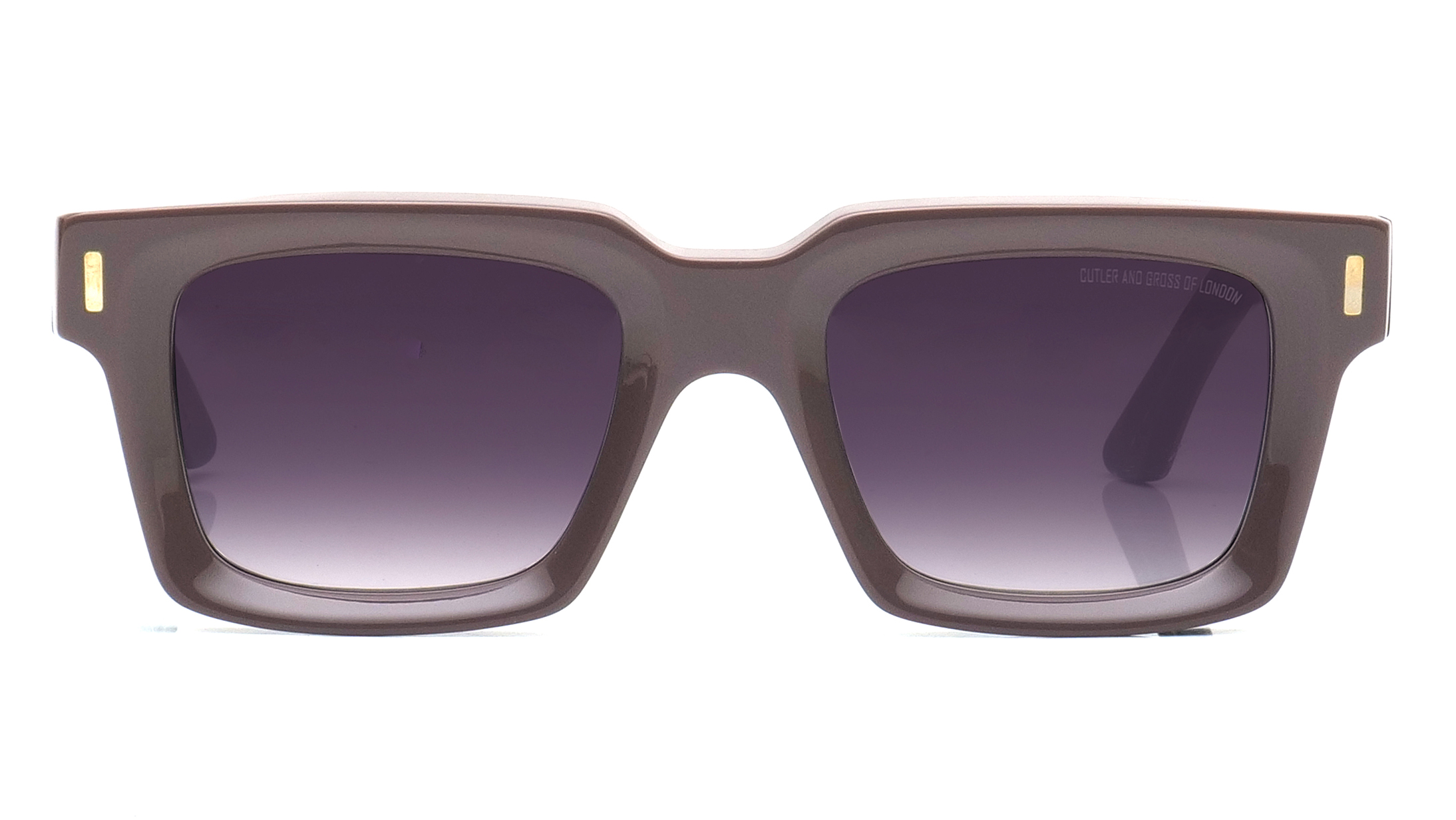 Image 1 of Smoke Square Sunglasses for Men And Women from Cutler And Gross Available at Titan Eye+