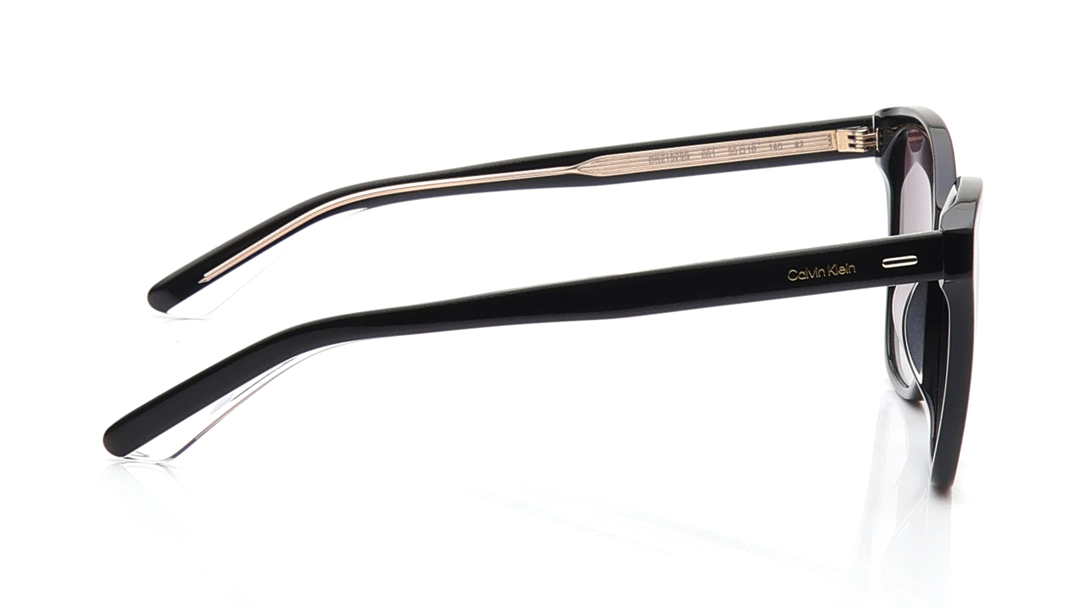 Image 3 of Grey CatEye Sunglasses for Women from Calvin Klein Available at Titan Eye+