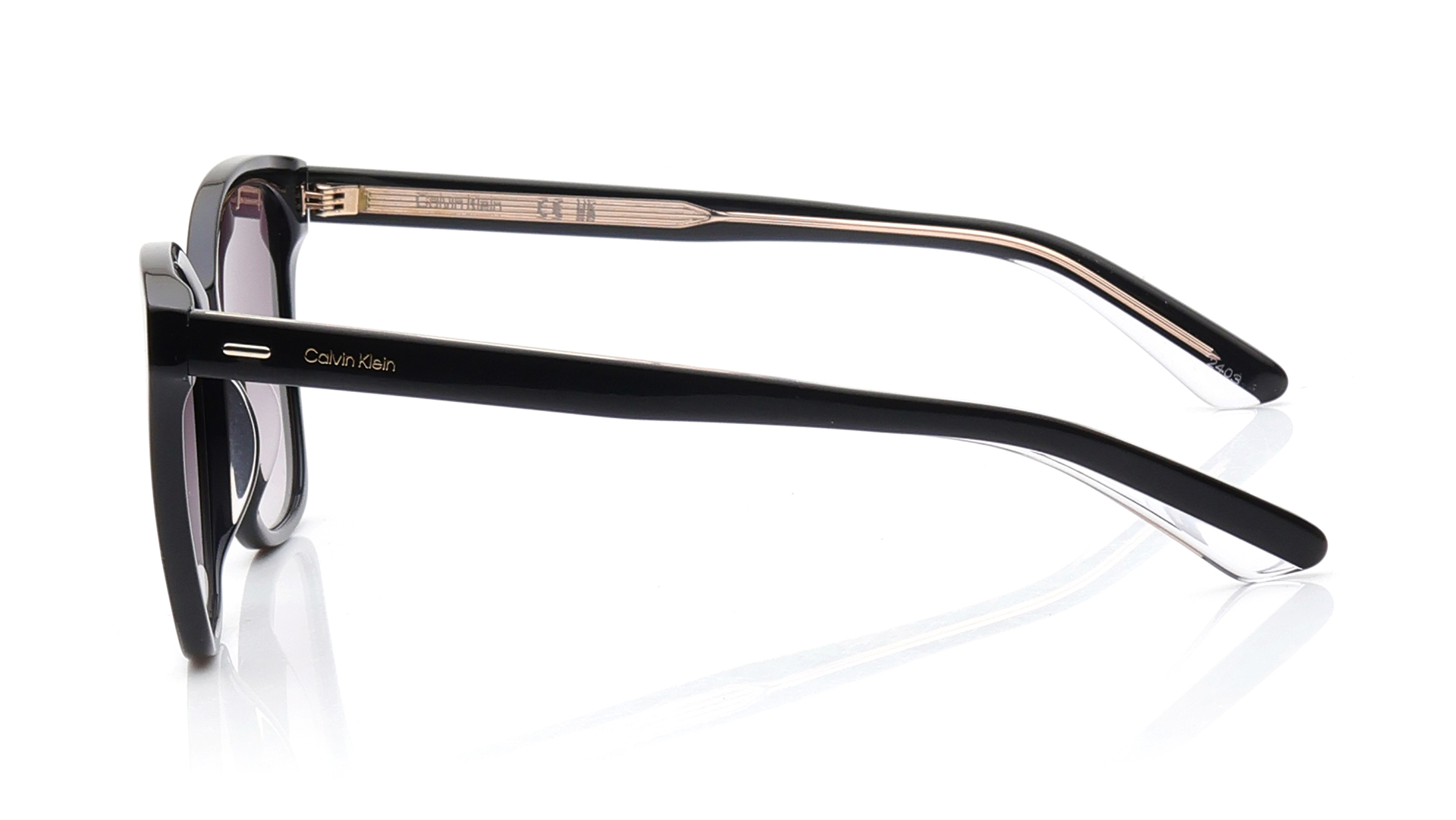 Image 7 of Grey CatEye Sunglasses for Women from Calvin Klein Available at Titan Eye+