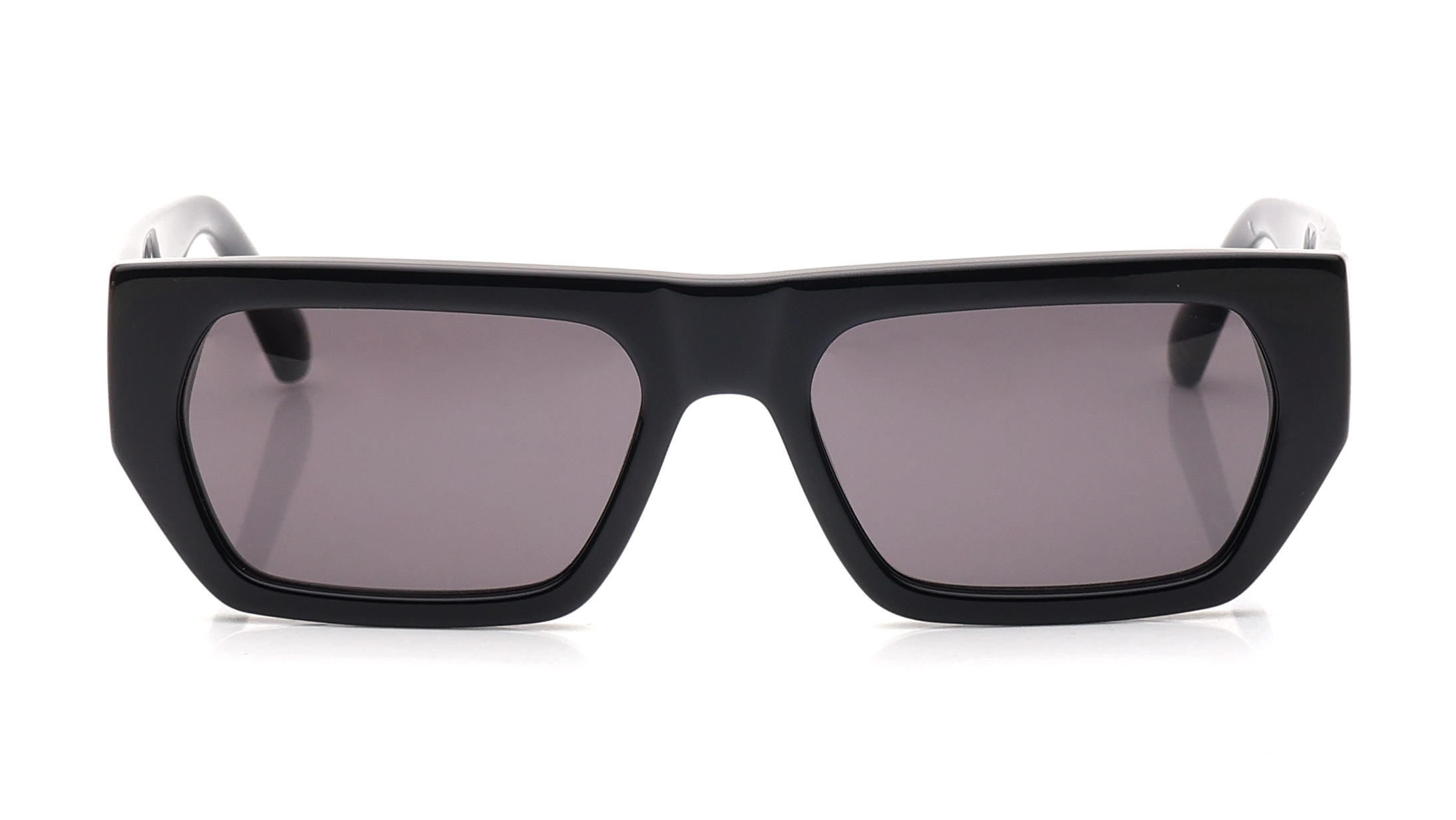 Image 1 of Grey Rectangle Sunglasses for Men and Women from Calvin Klein Available at Titan Eye+