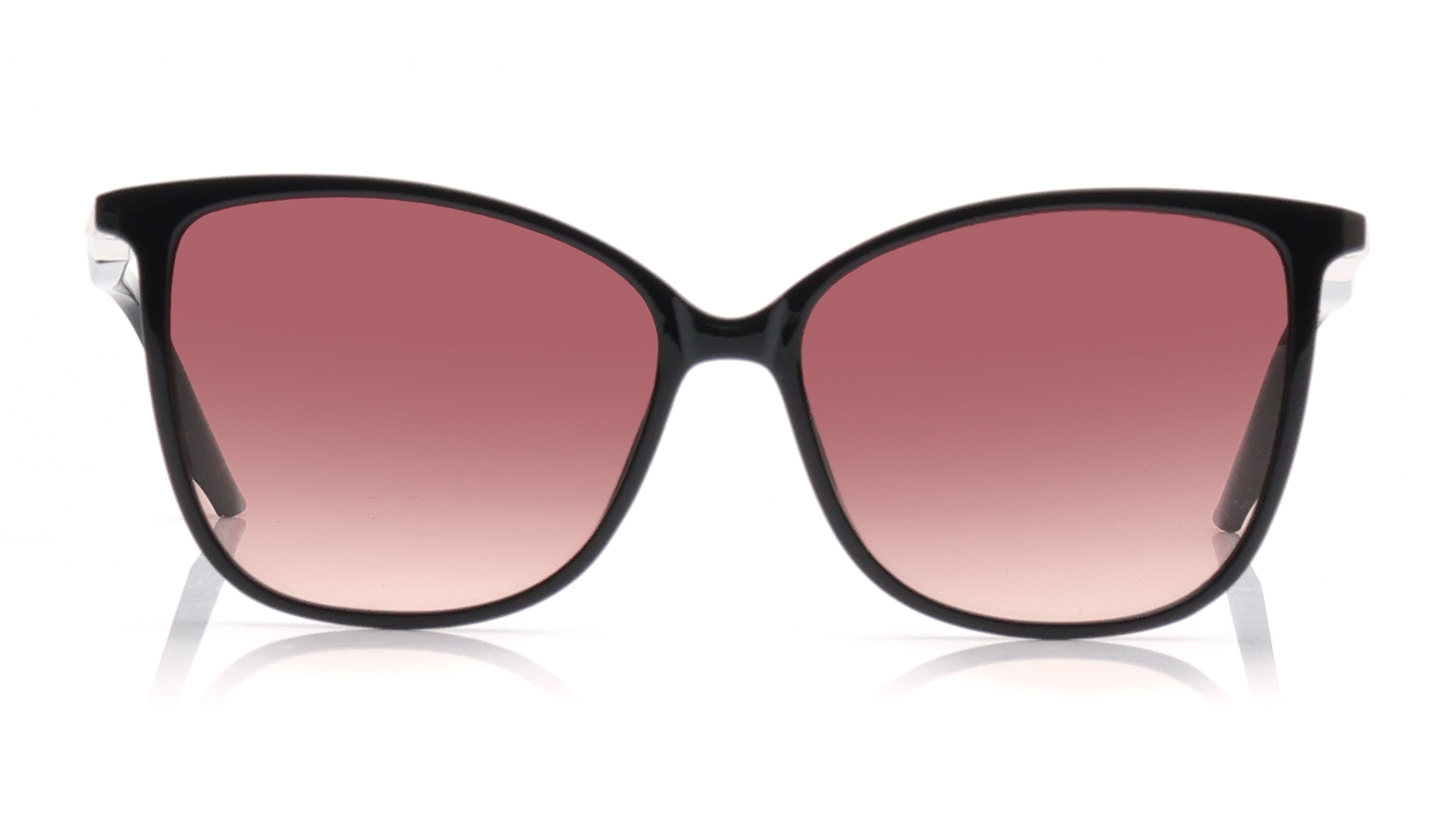 Image 1 of Pink Butterfly Sunglasses for Women from Calvin Klein Available at Titan Eye+