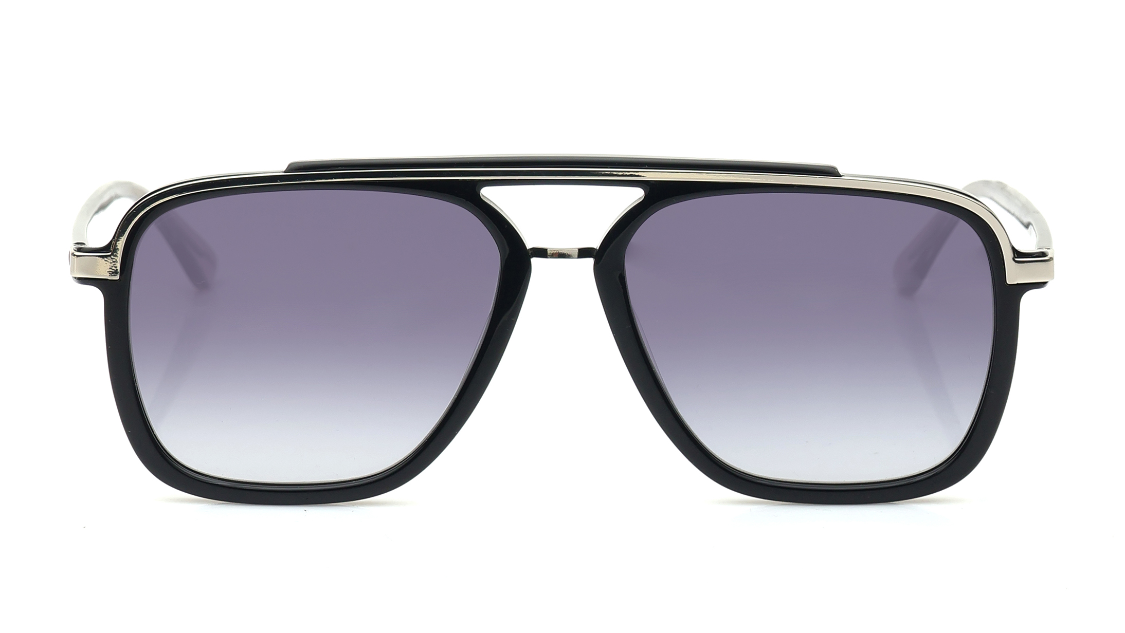 Image 1 of Smoke Navigator Sunglasses for Men from Calvin Klein Available at Titan Eye+