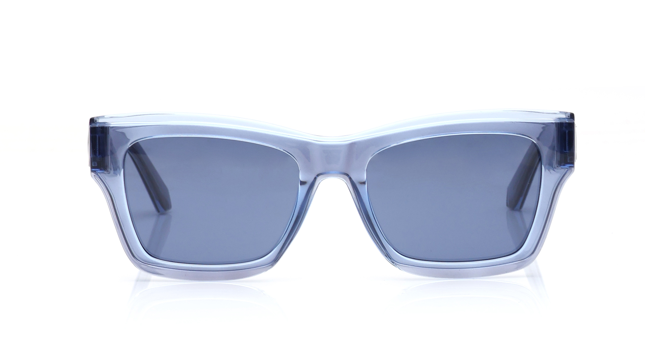 Blue Rectangle Sunglasses for Men and Women available online at
