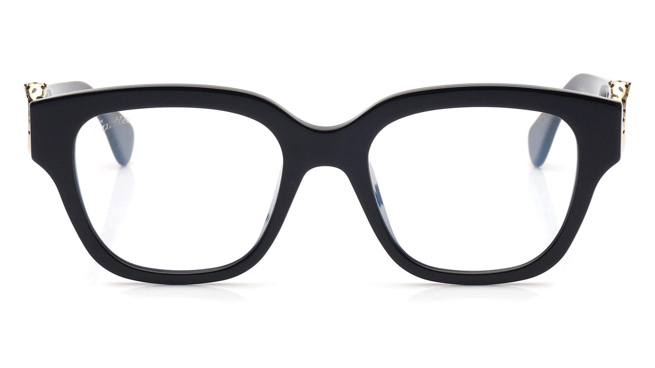 Image 1 of Transparent Rectangle Sunglasses for Women from Cartier Available at Titan Eye+