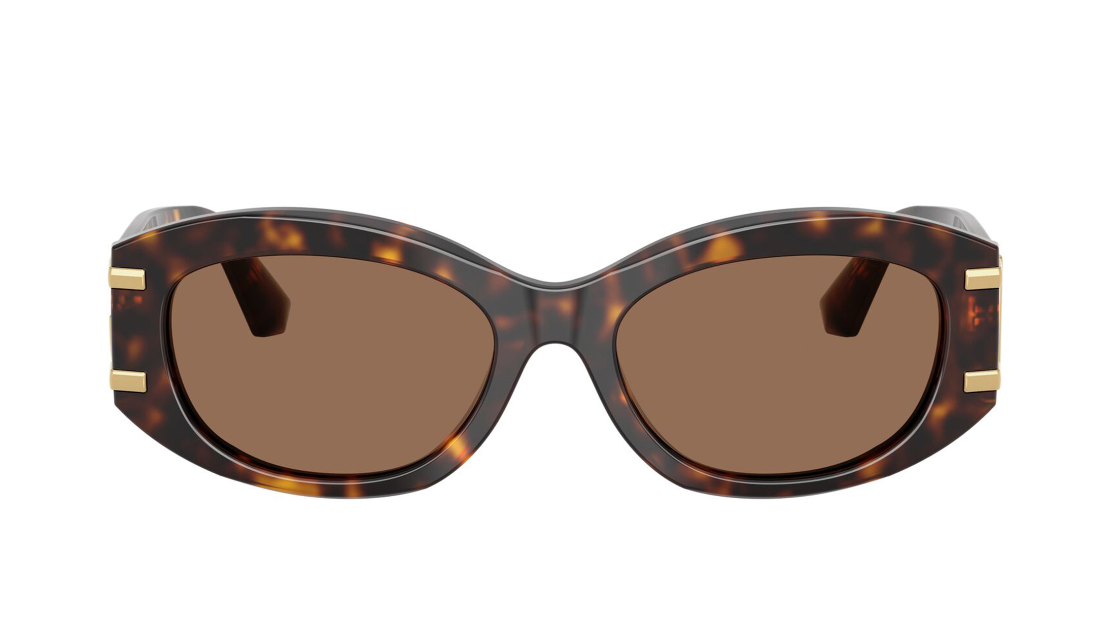 Image 1 of Brown Oval Sunglasses for Women from Dolce And Gabbana Available at Titan Eye+