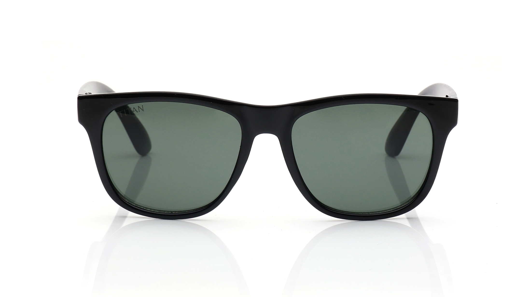 Image 1 of Green Square Sunglasses for Kids from Fastrack Available at Titan Eye+