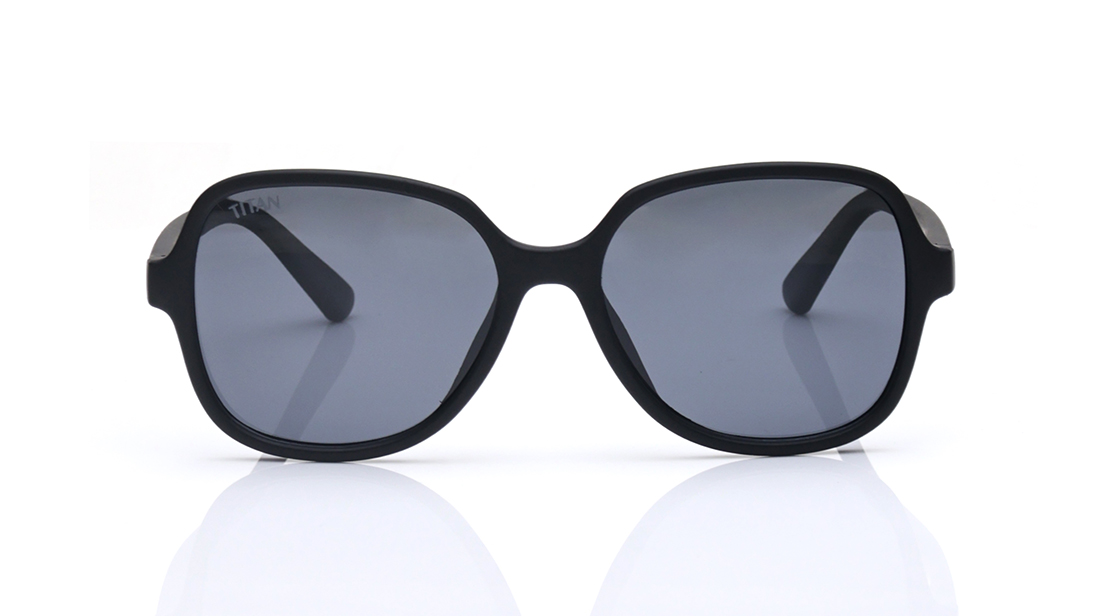 Image 1 of Grey Bugeye Sunglasses for Kids from Dash Available at Titan Eye+