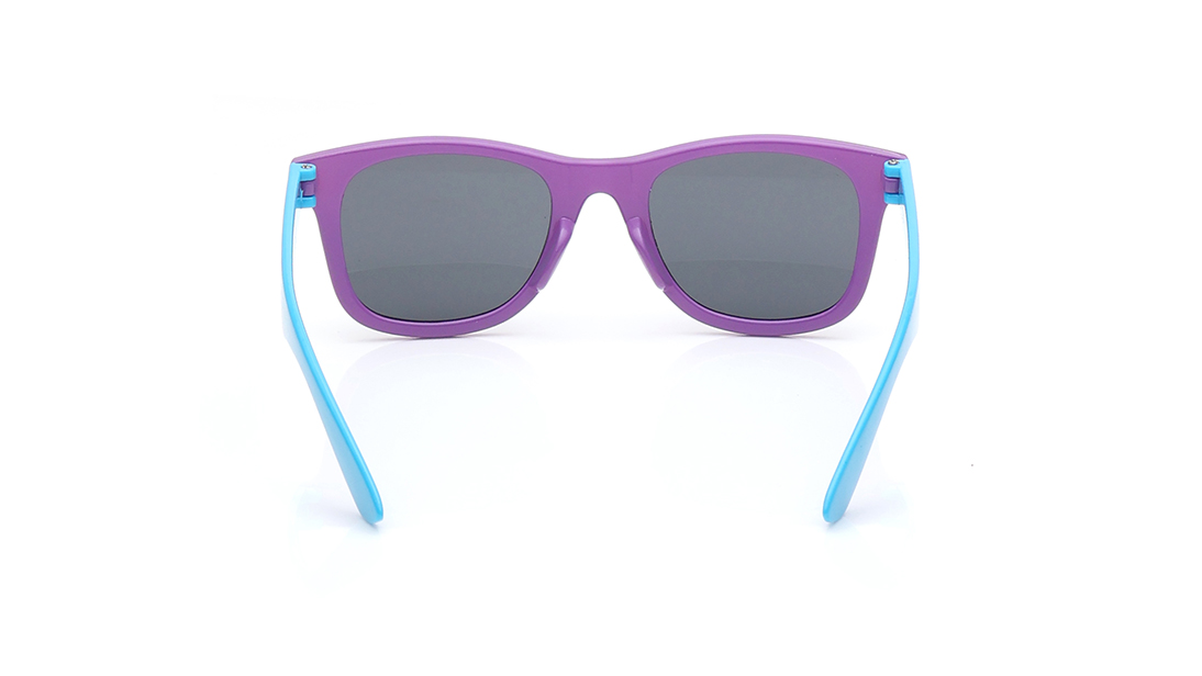 Grey Wayfarer Sunglasses for Kids available online at Titan Eye+