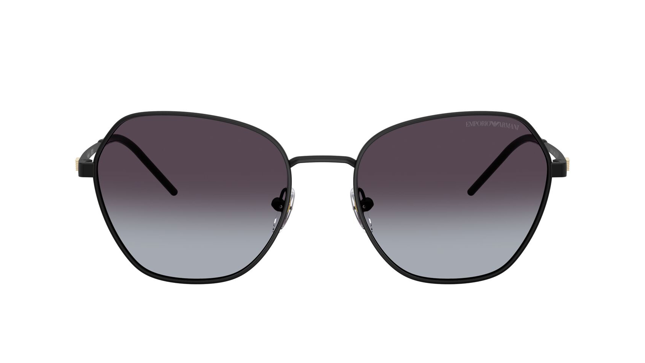 Image 1 of Grey Irregular Sunglasses for Women from Emporio Armani Available at Titan Eye+