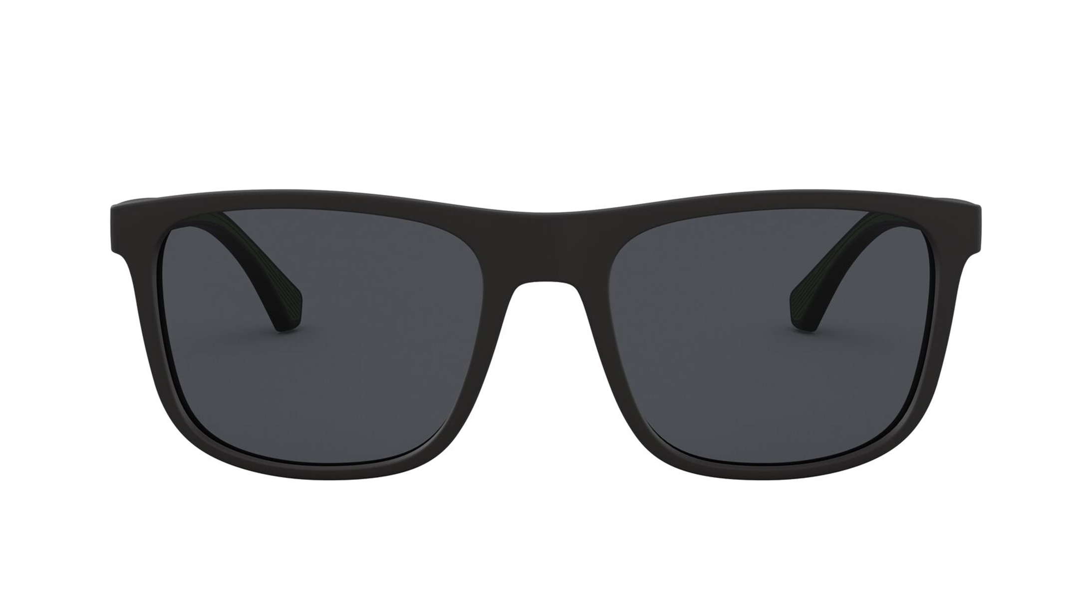 Image 1 of Grey Square Sunglasses for Men from Emporio Armani Available at Titan Eye+