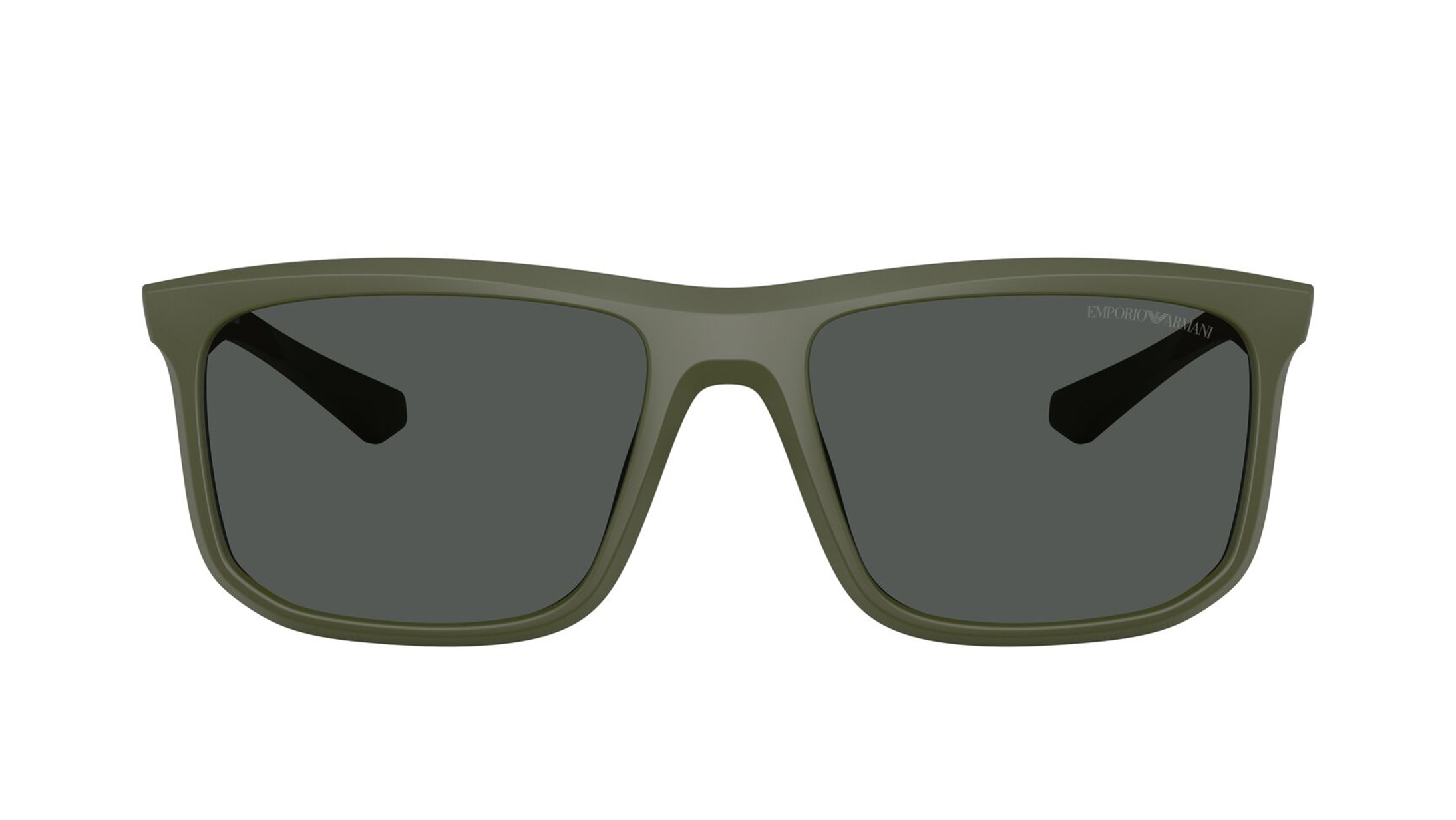 Image 1 of Black Square Sunglasses for Men from Emporio Armani Available at Titan Eye+