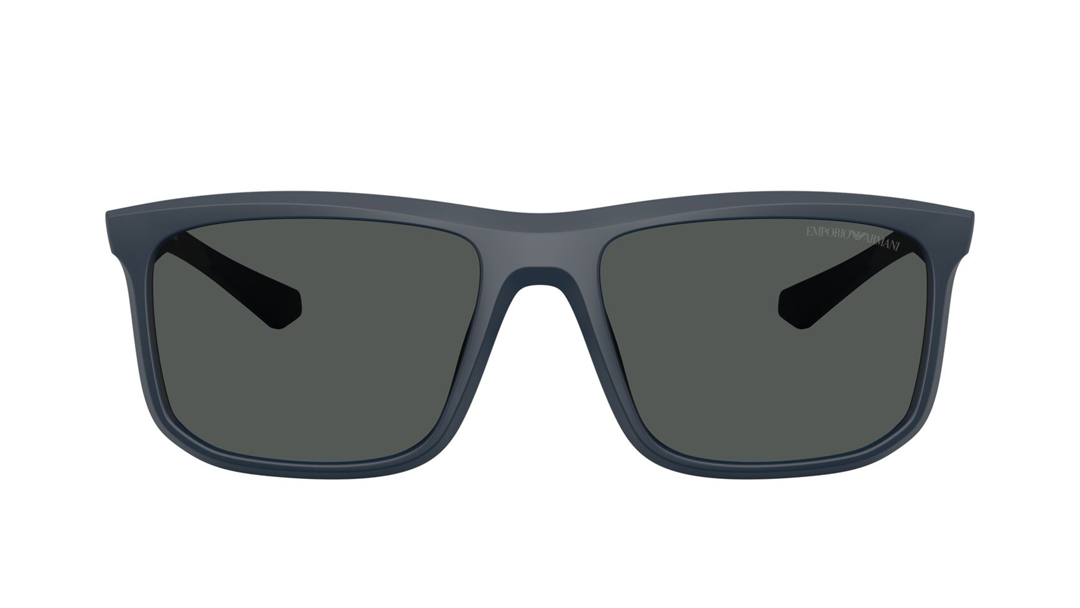 Image 1 of Grey Square Sunglasses for Men from Emporio Armani Available at Titan Eye+