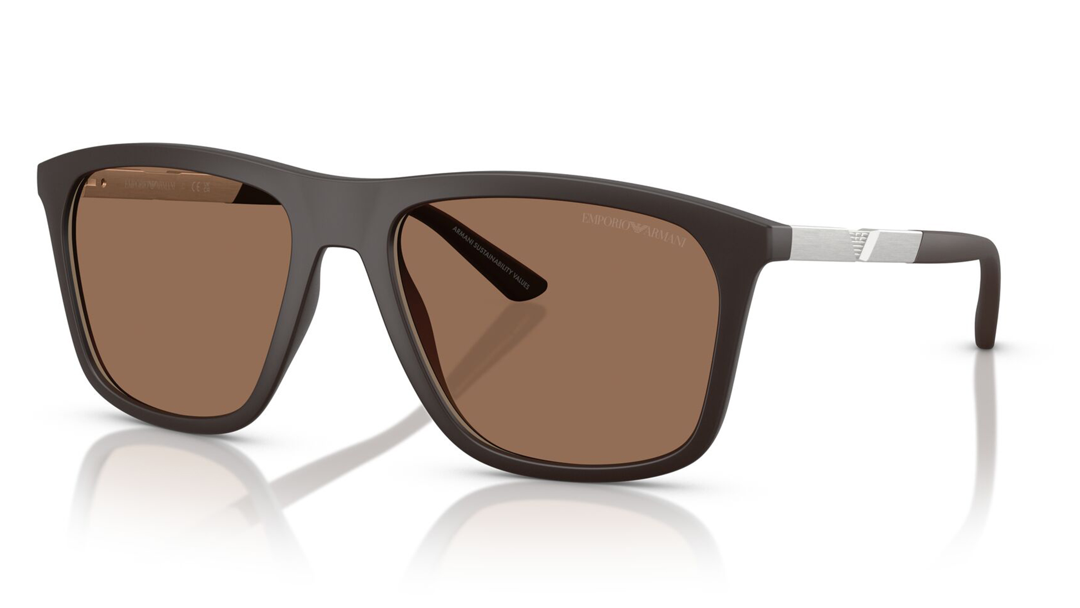 Brown Square Sunglasses for Men