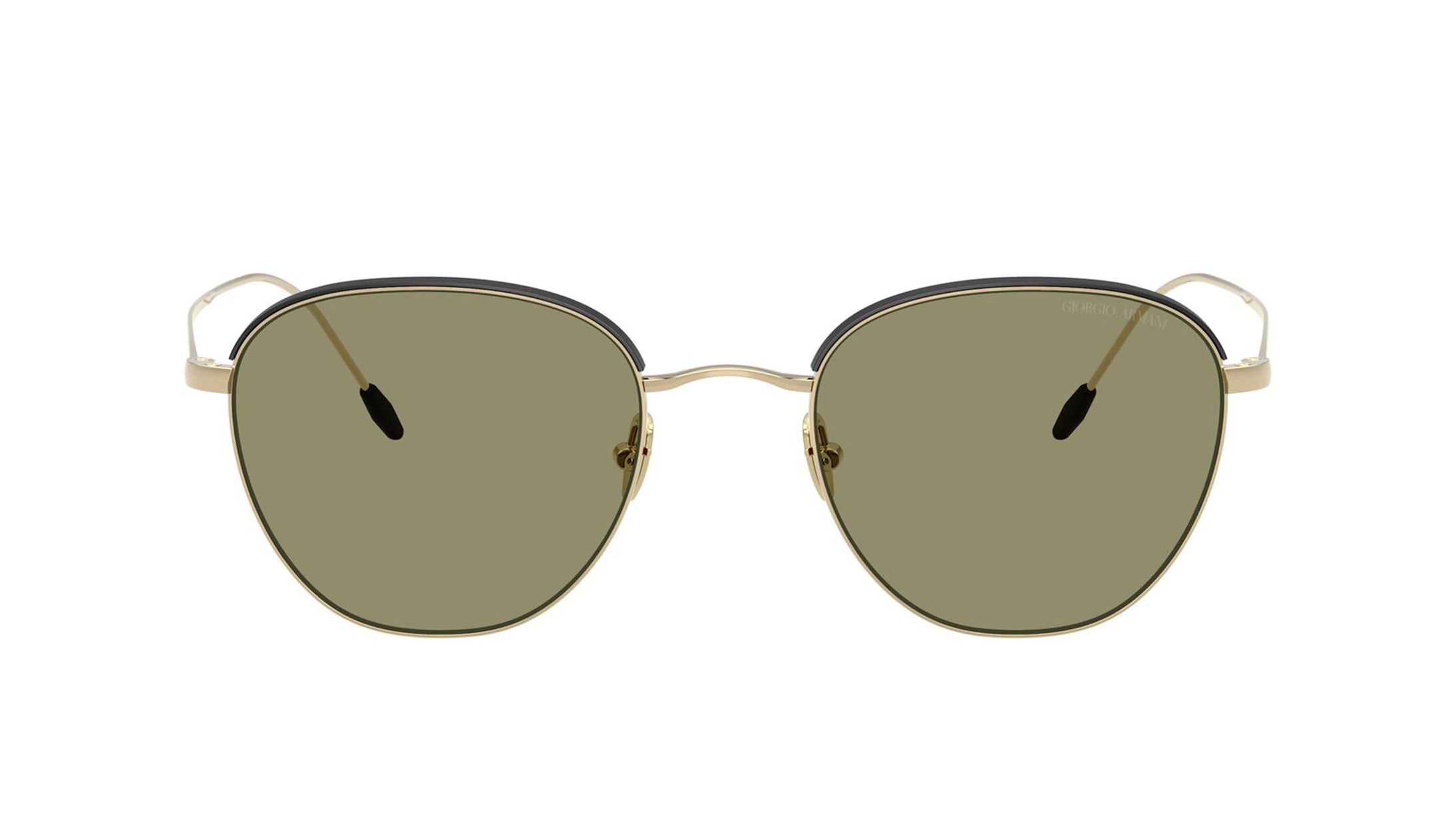 Image 1 of Green Square Sunglasses for Men from Emporio Armani Available at Titan Eye+