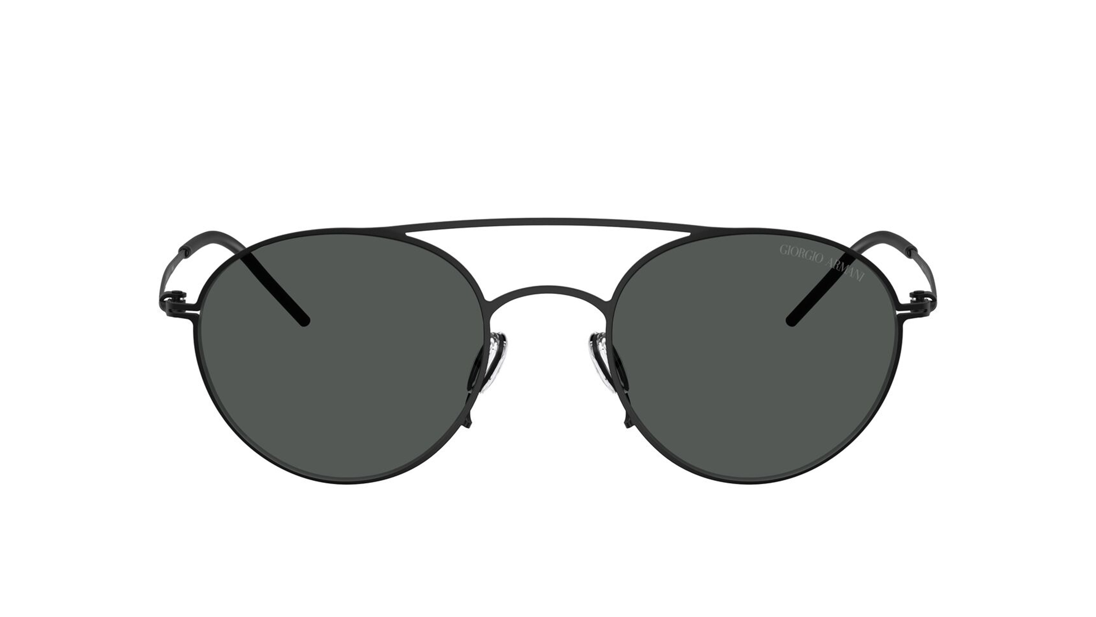 Image 1 of Grey Round Sunglasses for Men from Emporio Armani Available at Titan Eye+