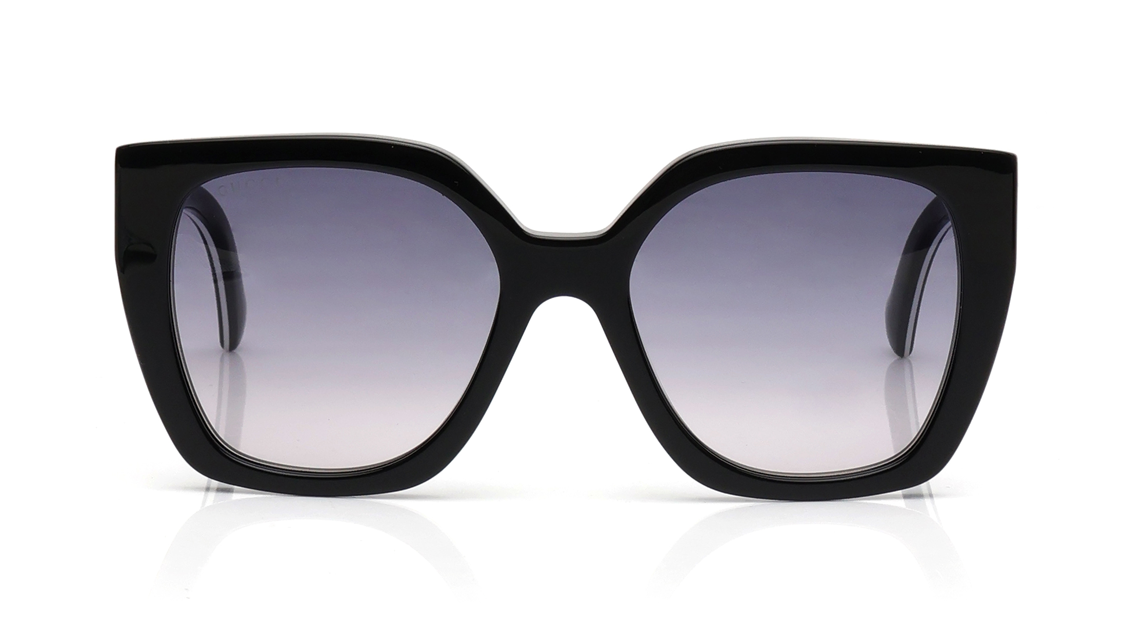 Image 1 of Grey Butterfly Sunglasses for Women from Gucci Available at Titan Eye+