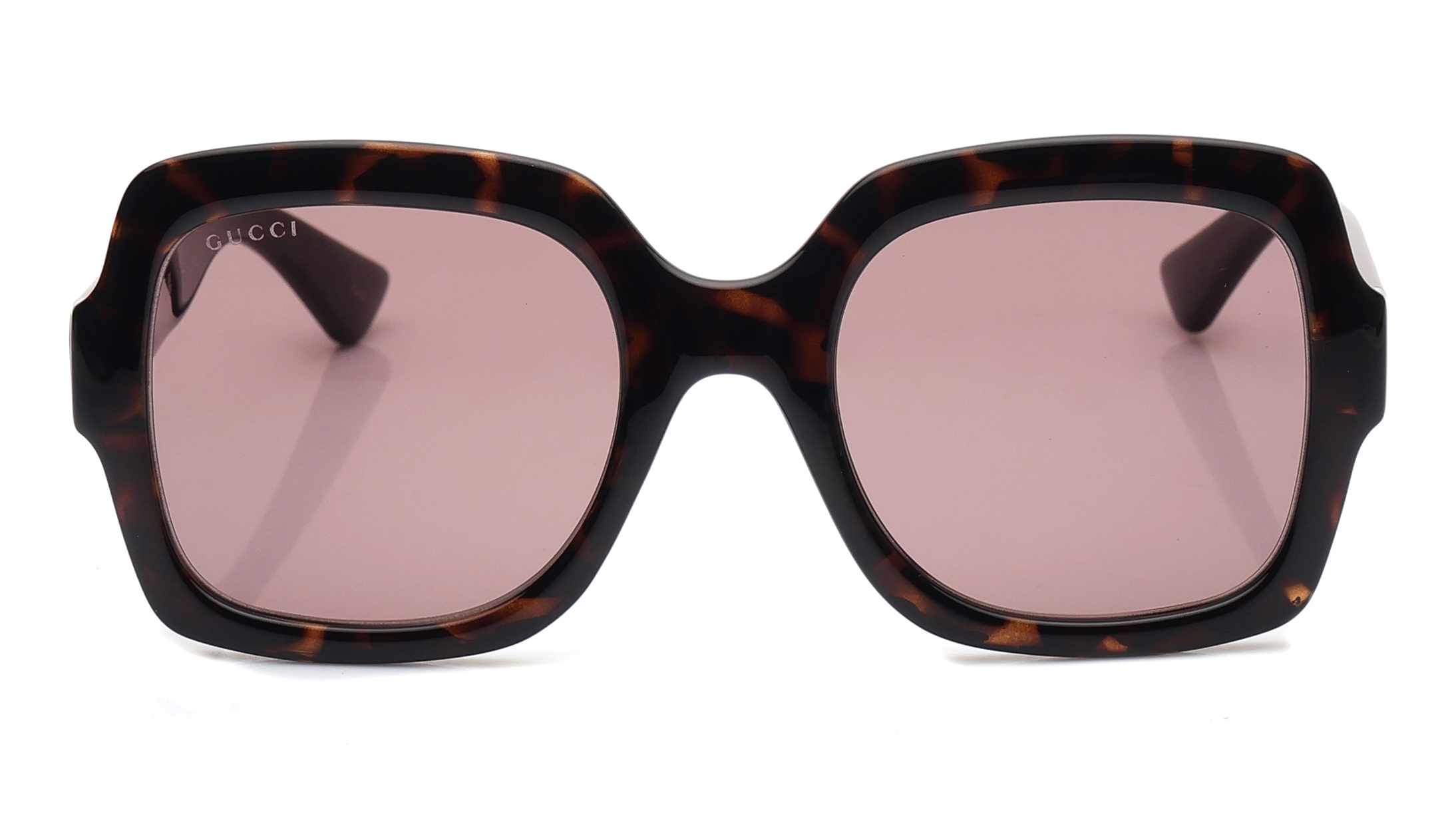 Image 1 of Violet Rectangle Sunglasses for Women from Gucci Available at Titan Eye+