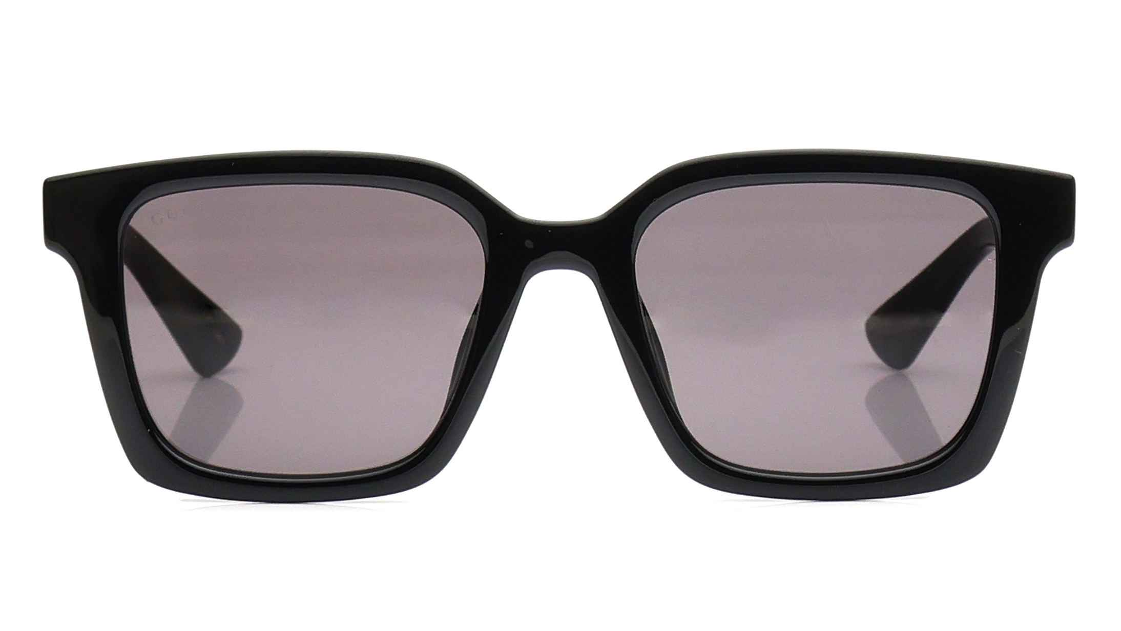 Image 1 of Grey Square Sunglasses for Men from Gucci Available at Titan Eye+