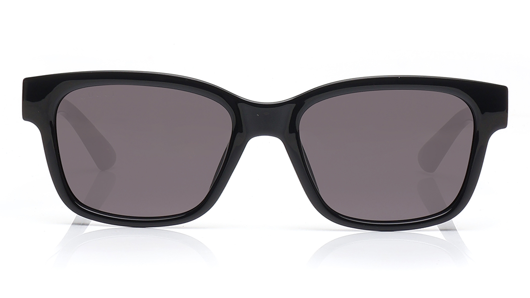 Image 1 of Grey Square Sunglasses for Men from Gucci Available at Titan Eye+
