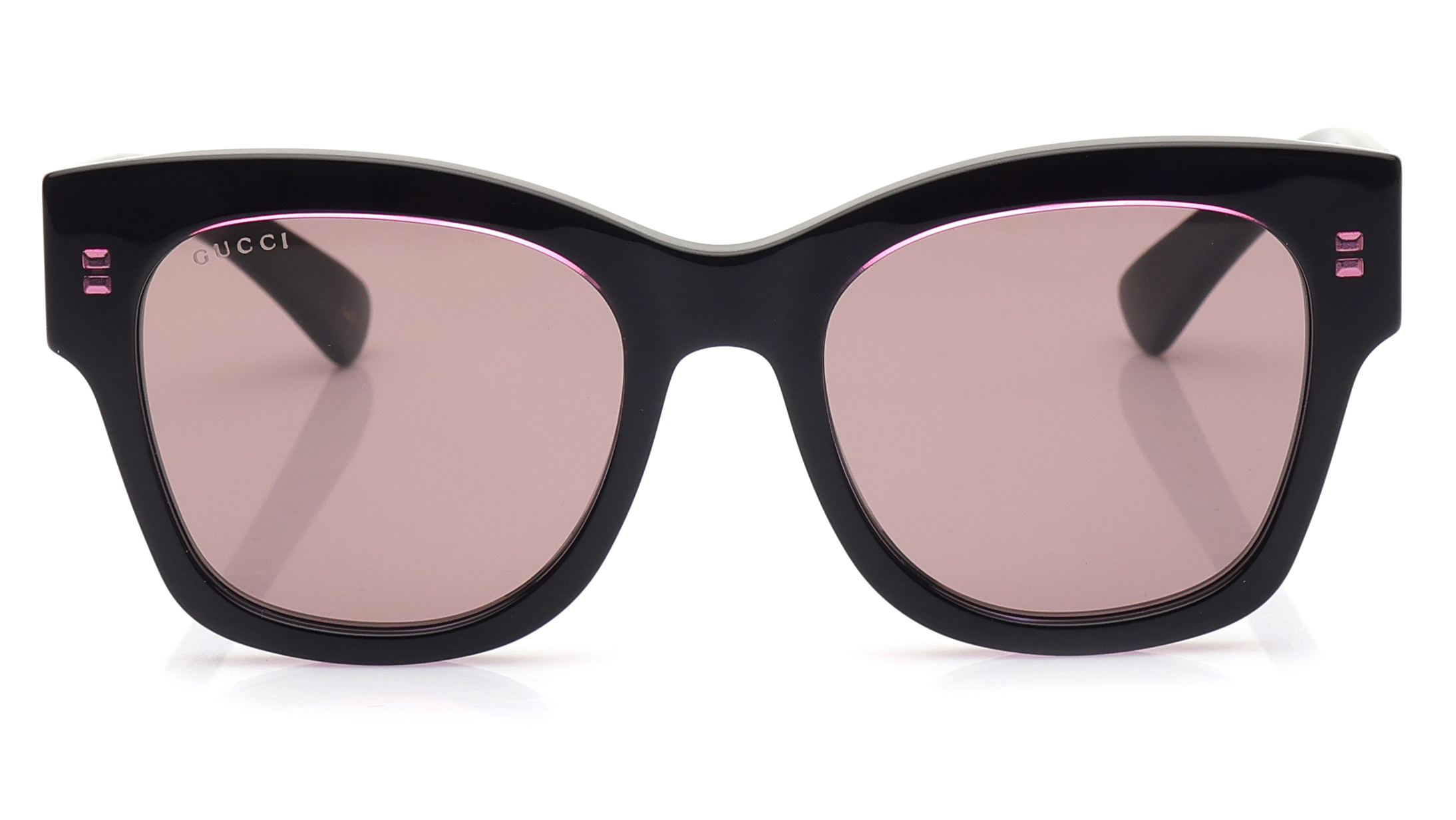 Image 1 of Violet Butterfly Sunglasses for Women from Gucci Available at Titan Eye+