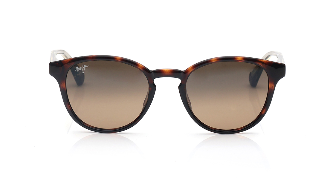 Image 1 of Bronze Oval Sunglasses for Men and Women from Maui Jim Available at Titan Eye+