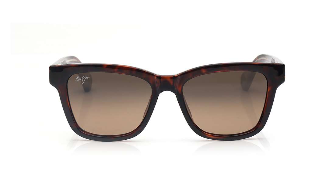 Image 1 of Bronze Rectangle Sunglasses for Men and Women from Maui Jim Available at Titan Eye+