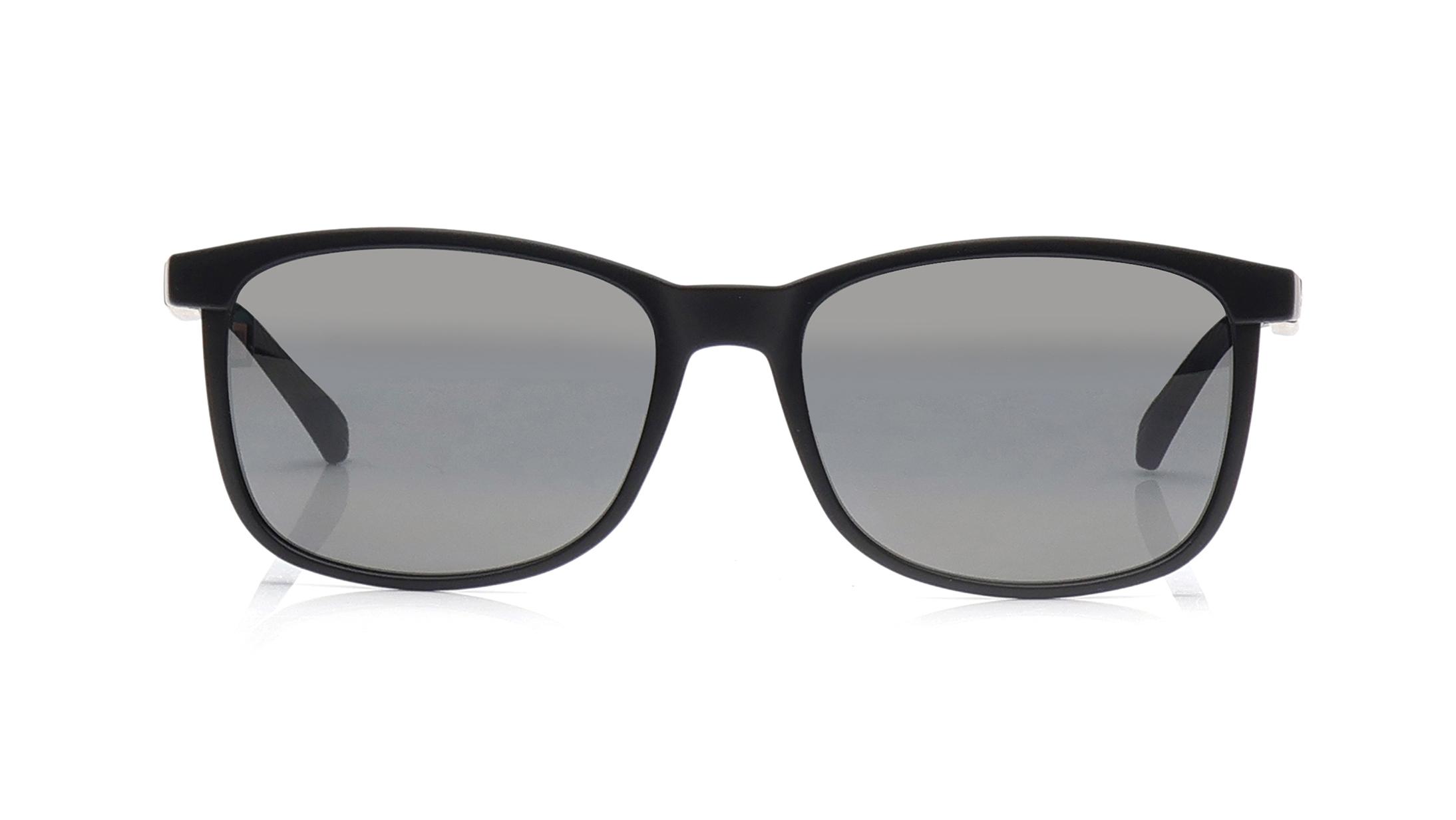 Image 1 of Grey Rectangle Sunglasses for Men from Maui Jim Available at Titan Eye+