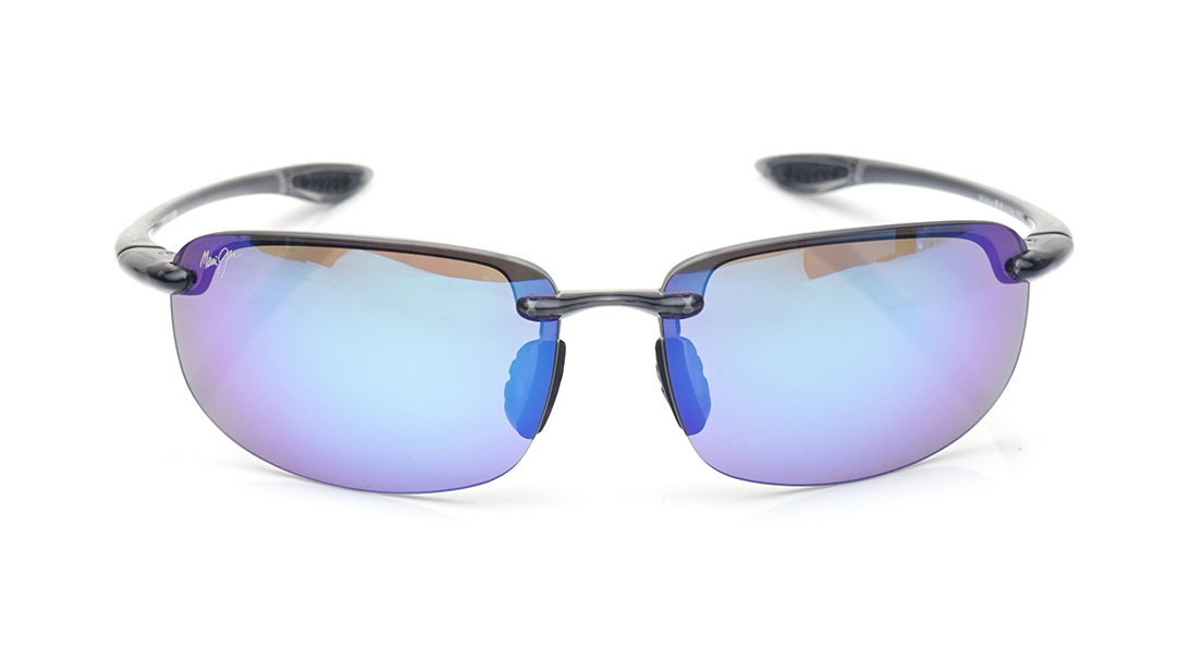 Image 1 of Blue Rectangle Sunglasses for Men And Women from Maui Jim Available at Titan Eye+