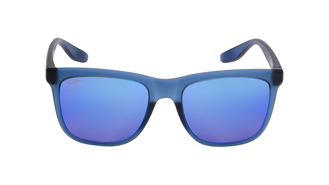 Image 1 of Blue Square Sunglasses for Men And Women from Maui Jim Available at Titan Eye+