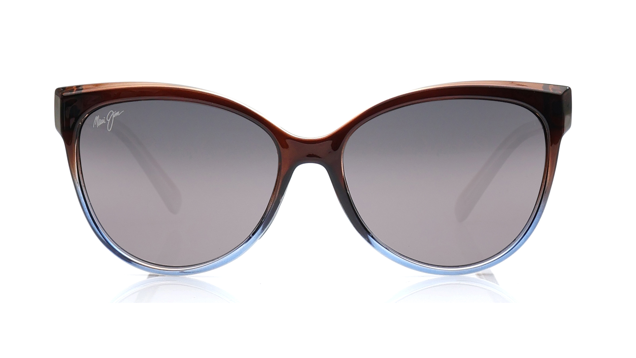 Image 1 of Grey CatEye Sunglasses for Women from Maui Jim Available at Titan Eye+