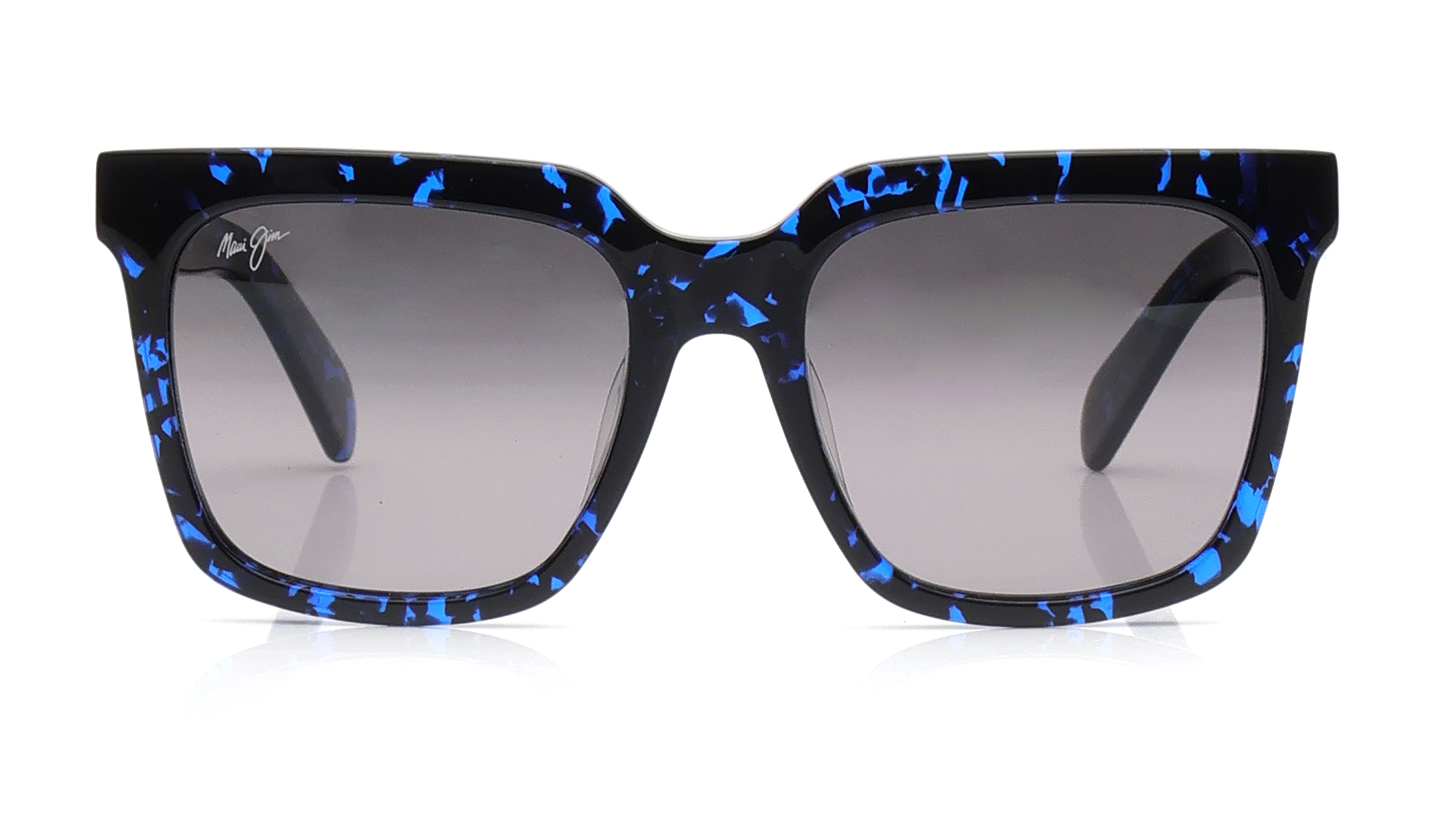 Image 1 of Grey Square Sunglasses for Men and Women from Maui Jim Available at Titan Eye+