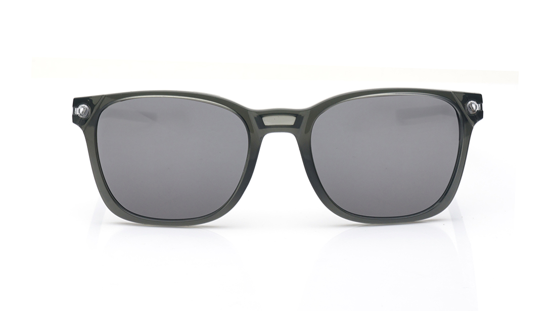 Image 1 of Black Irregular Sunglasses for Men from Oakley Available at Titan Eye+